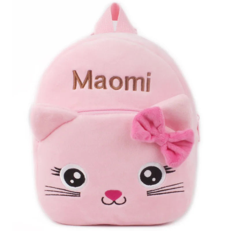 Wild Zoo Animals Plush Backpack