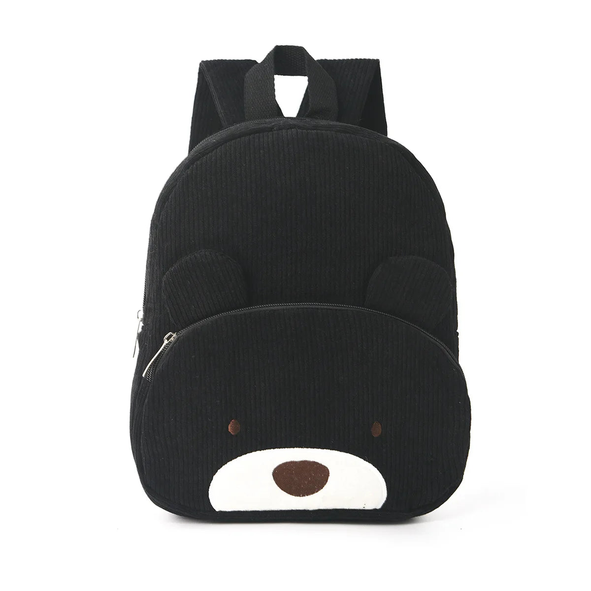 Cartoon Animal Corduroy Kids Backpack