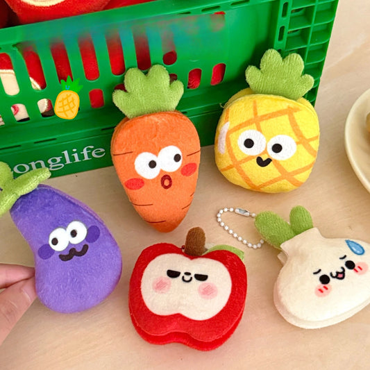 Food & Fruit Plush Bag Charm