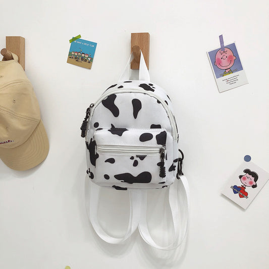 Dairy Cow Print Backpack
