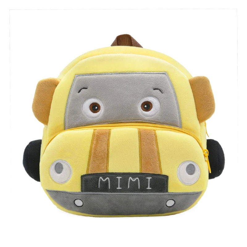 Cartoon Car Kids Backpack