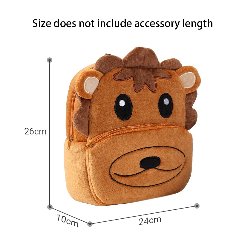 Kids Plush Animal Backpack
