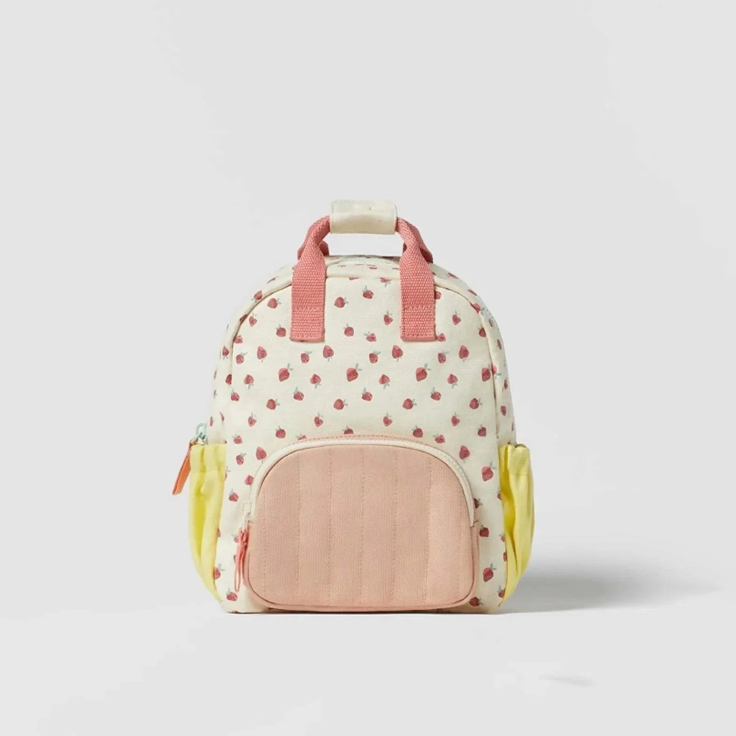 Kids Backpack in Cat's, Daisy, Strawberries & Bee's