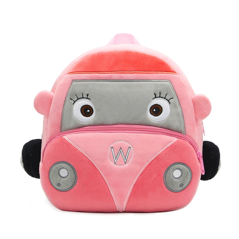 Cartoon Car Kids Backpack