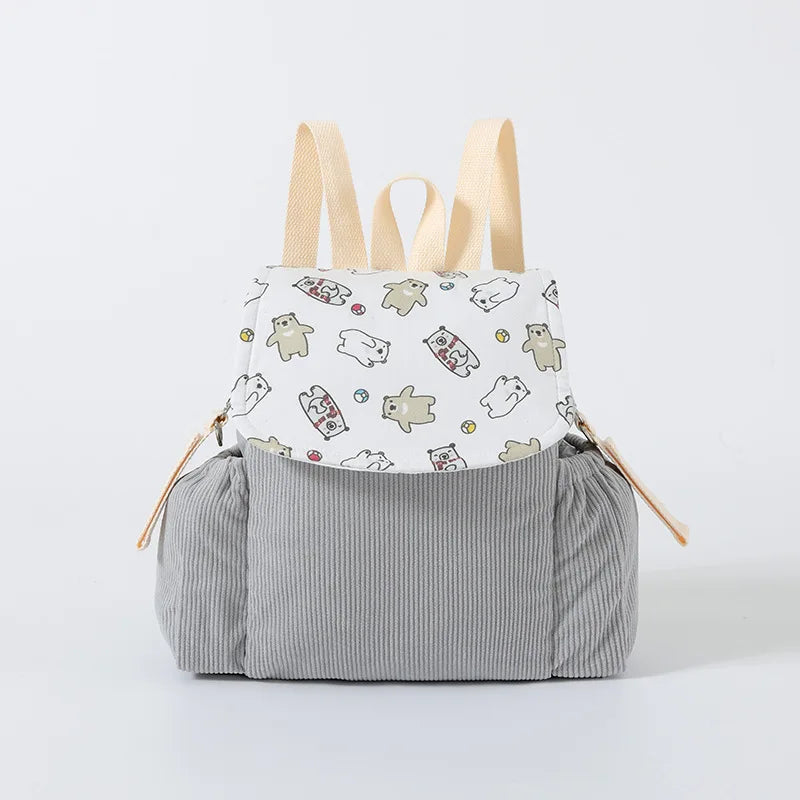 Corduroy Pram & Toddler Backpack | Woodland Collection