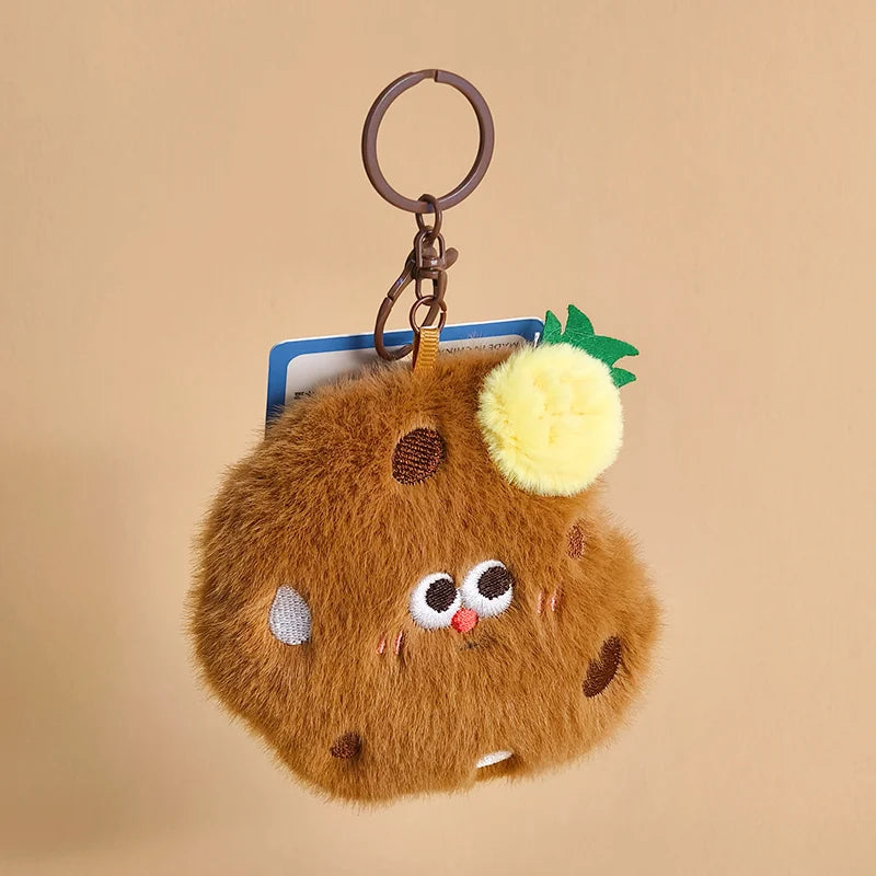 Cute Food Plush Stuffed Toy Bag Charm