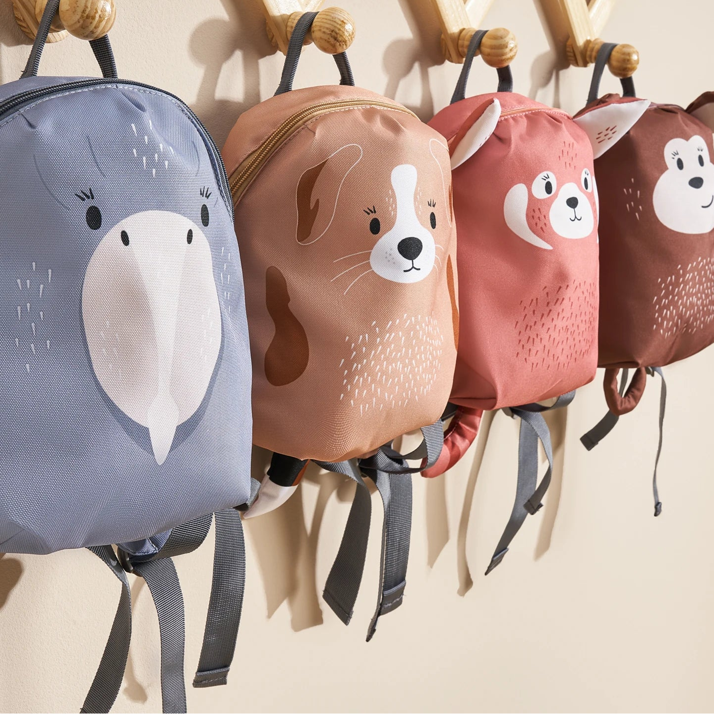 Safari Animal Tail Kids Backpack