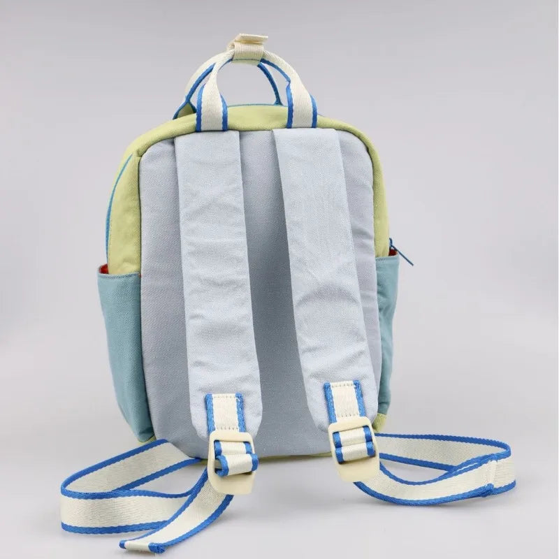Kids Lightweight Canvas Toddler Backpack With Stickers and Stamps