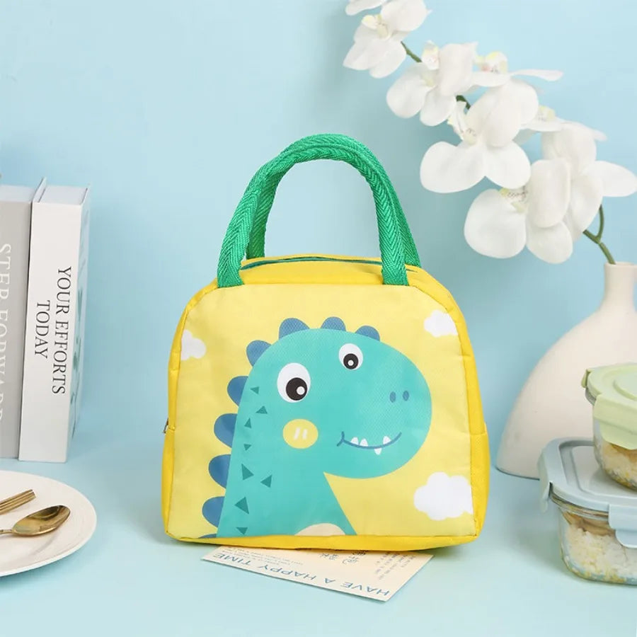 Cute Animal Insulated Kids Lunch Bag