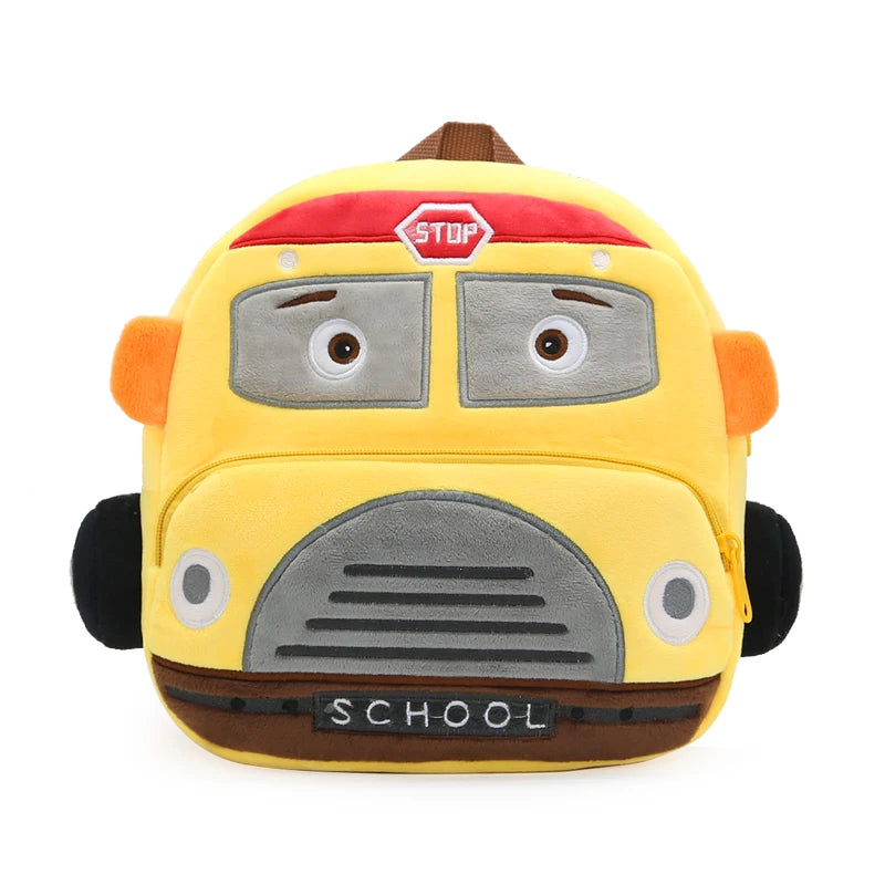 Cartoon Car Kids Backpack