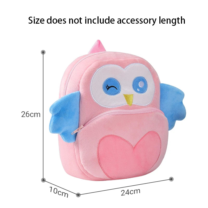 Kids Plush Animal Backpack