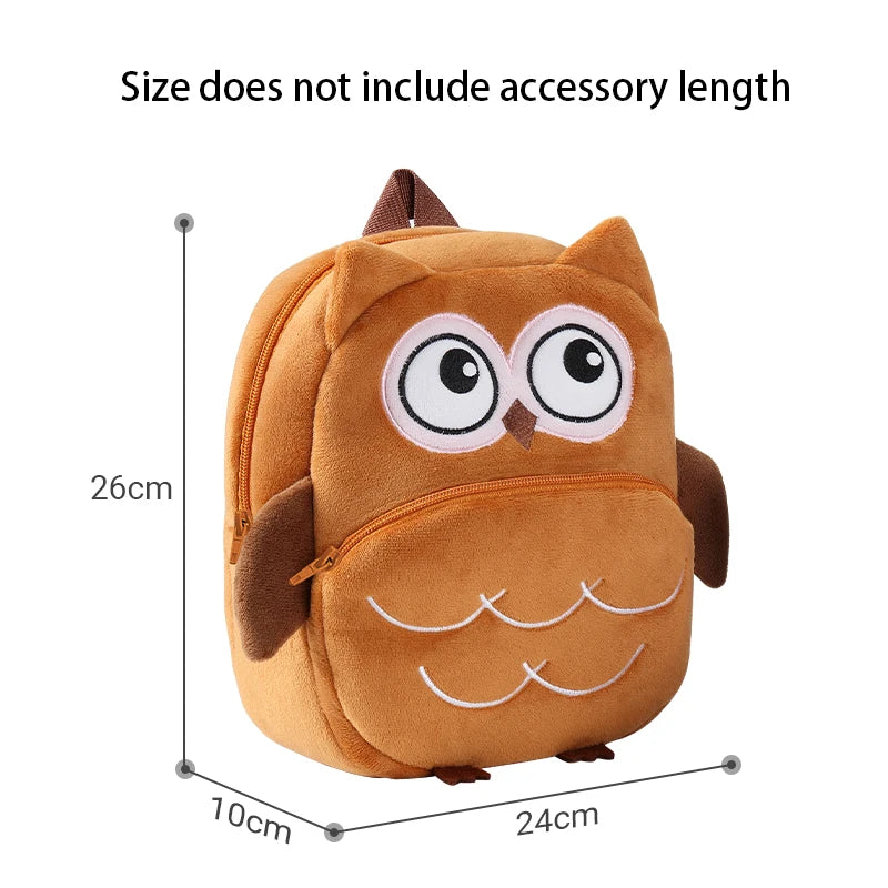 Kids Plush Animal Backpack