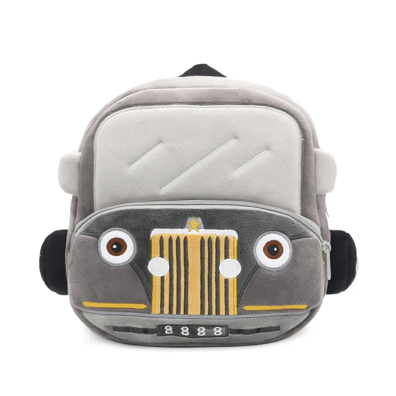 Cartoon Car Kids Backpack