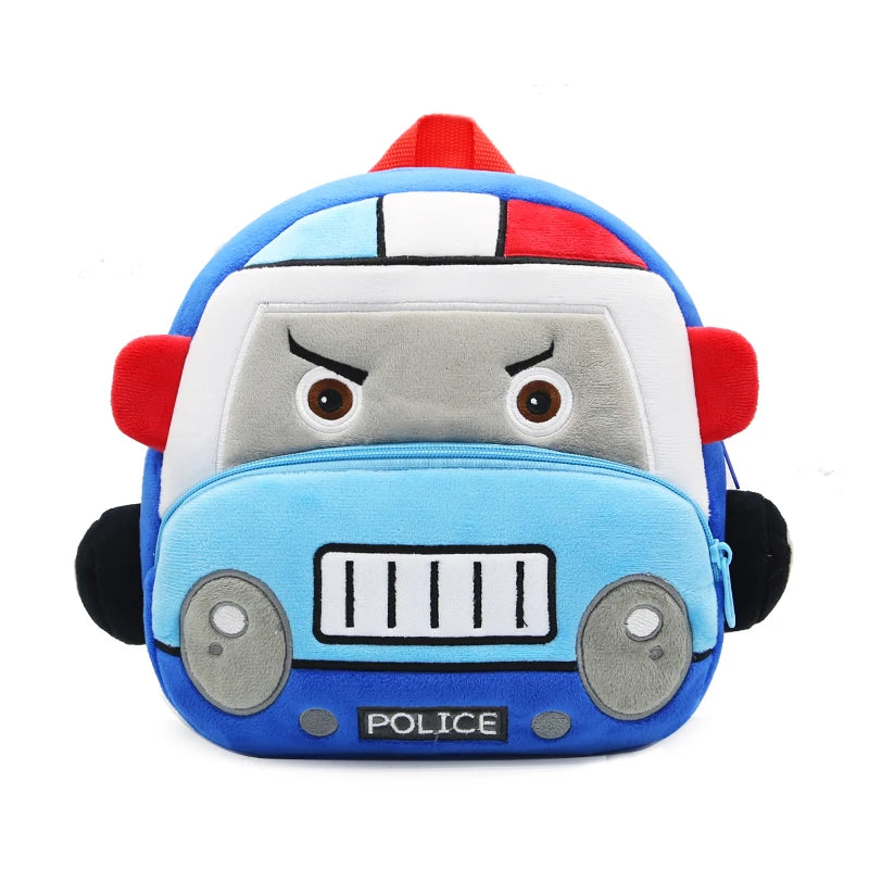 Cartoon Car Kids Backpack