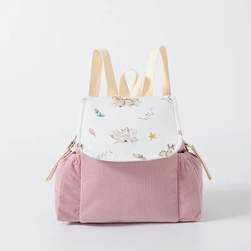 Corduroy Pram & Toddler Backpack | Woodland Collection