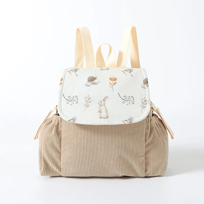 Corduroy Pram & Toddler Backpack | Woodland Collection