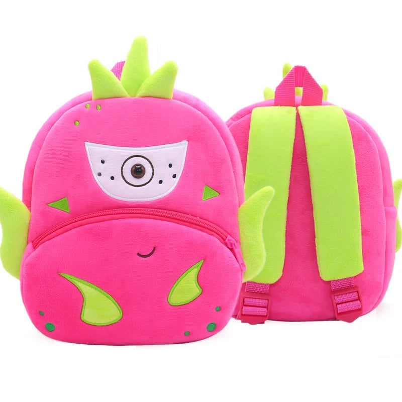 Kids Plush Fruit Mini Backpack