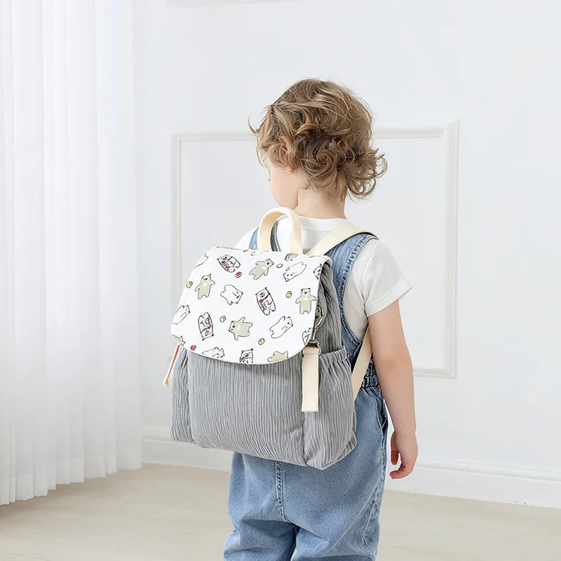 Corduroy Pram & Toddler Backpack | Woodland Collection
