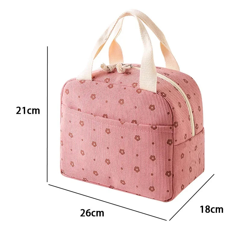 Corduroy Lunch Bag