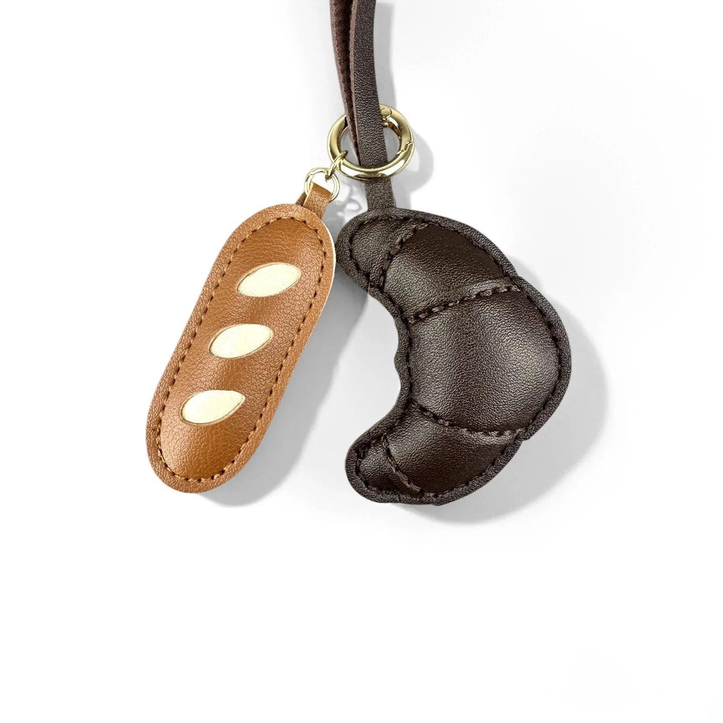 Snack Bites Vegan Leather Bag Charm Set
