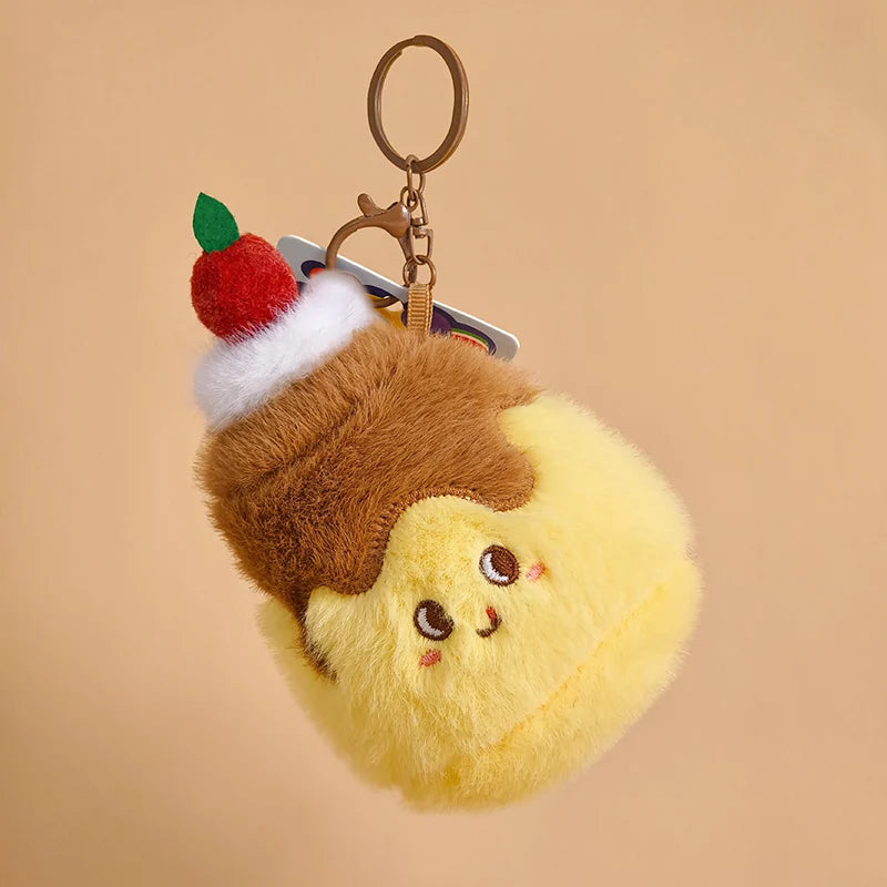 Cute Food Plush Stuffed Toy Bag Charm