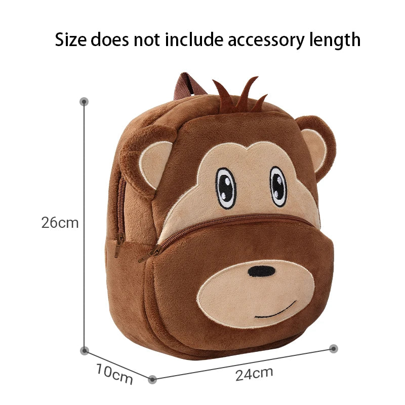 Kids Plush Animal Backpack