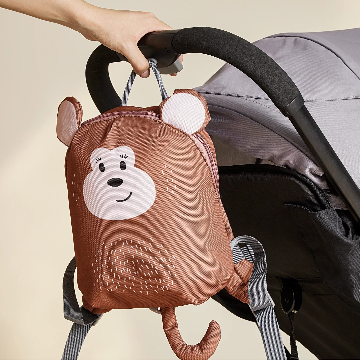 Safari Animal Tail Kids Backpack