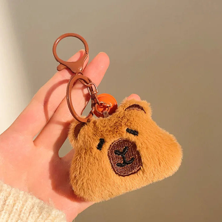 Cartoon Character Plush Bag Charm Keychain