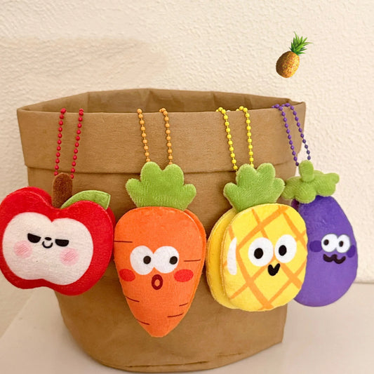 Food & Fruit Plush Bag Charm