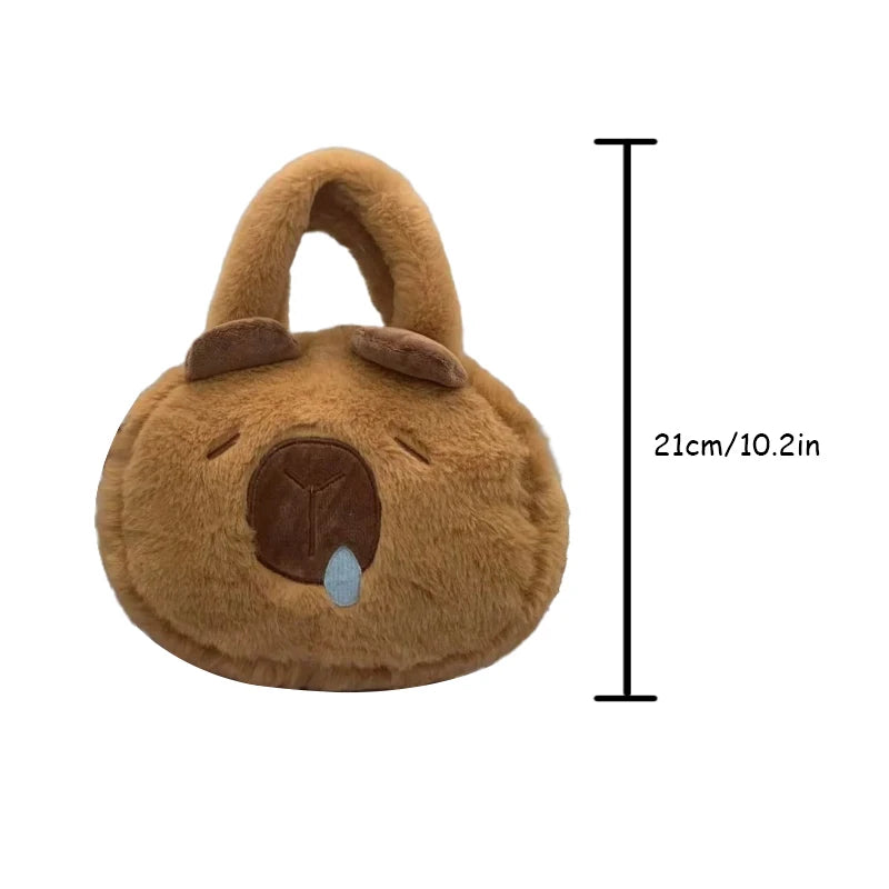 Kids Plush Capybara Backpack
