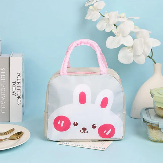 Cute Animal Insulated Kids Lunch Bag