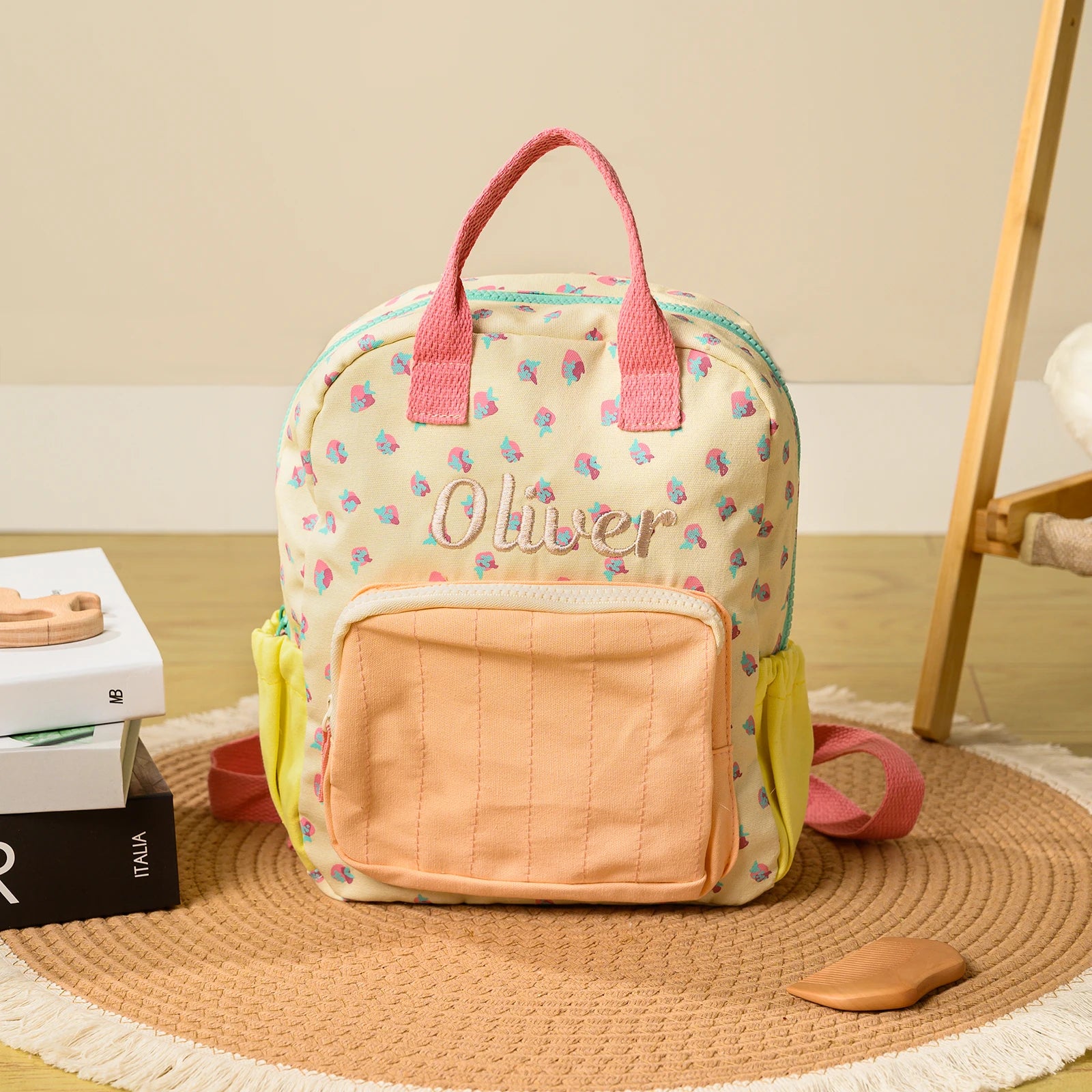 Personalised Kids Backpack – Custom Name | Perfect Birthday & Easter Gift